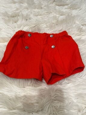 Jacadi Bright red Elastic-Waist Shorts